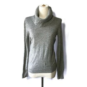 J. Crew XS grey relaxed turtleneck sweater